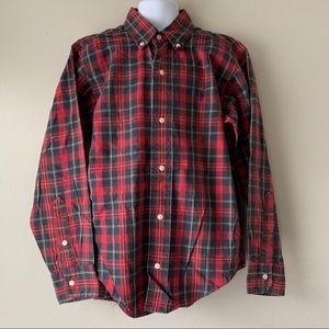 RALPH LAUREN KIDS tartan shirt size 10